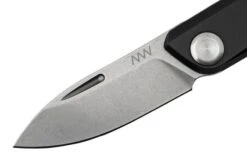 ANV Z050 Sleipner, Black Handle, Z050-001, Slipjoint Pocket Knife -Victorinox Store ANVZ050 001 03 anv