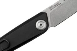 ANV Z050 Sleipner, Black Handle, Z050-001, Slipjoint Pocket Knife -Victorinox Store ANVZ050 001 05 anv