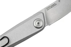 ANV Z050 Sleipner, Silver Handle, Z050-003, Slipjoint Pocket Knife -Victorinox Store ANVZ050 003 05 anv