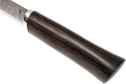 Autine Damascus Bushcraft, Wengé, Damask, Brown RH Sheath, Bushcraft Knife -Victorinox Store AT BUS WNG DAM 05 autine at bus wng dam 05