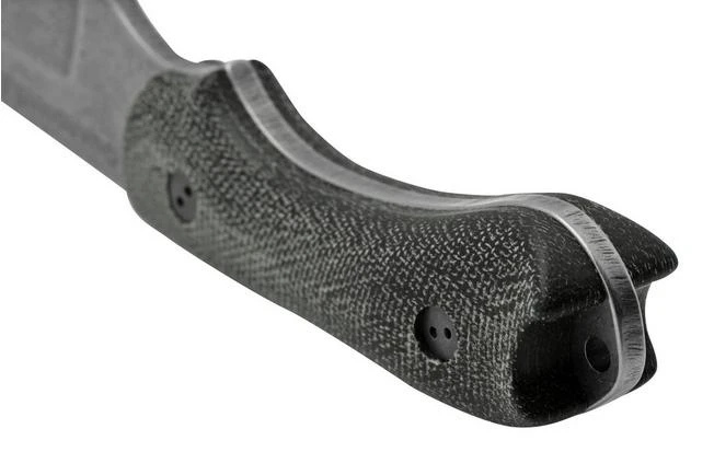 Bradford Knives Guardian 3, 32S-101-MC MagnaCut Sabre Stonewashed, 3D Black Micarta, Fixed Knife 4 Bradford Knives Guardian 3, 32S-101-MC MagnaCut Sabre Stonewashed, 3D Black Micarta, Fixed Knife - Image 4