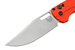 Benchmade Taggedout 15535, CPM-154, Orange Grivory, Pocket Knife -Victorinox Store BE15535 03 benchmade