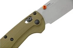Benchmade Taggedout 15536, CPM-S45VN, OD Green G10, Pocket Knife For Hunting -Victorinox Store BE15536 05 benchmade