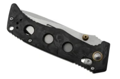 Benchmade Mini Adamas 273-03, CPM-MagnaCut, Marbled Carbon Fiber, Pocket Knife -Victorinox Store BE273 03 06 benchmade