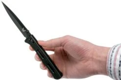 Benchmade Fact 417BK Black Pocket Knife -Victorinox Store BE417BK 08 benchmade be417bk 08