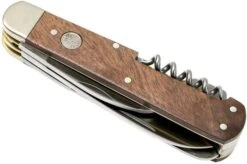 Böker Jagdmesser Quadro Jäger Gold 110646 Hunting Knife With Leather Sheath -Victorinox Store BO110646 04 boker