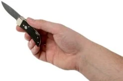 Böker Pocket Bog Oak Damascus 111108DAM Gentleman's Knives -Victorinox Store BO111108DAM 07 boker