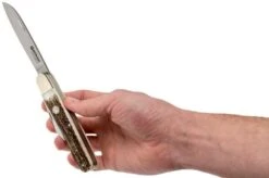 Böker Enigma Stag Horn 113031 Pocket Knife -Victorinox Store BO113031 05 boker