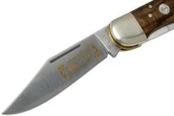 Böker Jagdmesser Duo Jäger Gold 114025 Hunting Knife With Leather Sheath -Victorinox Store BO114025 03 boker