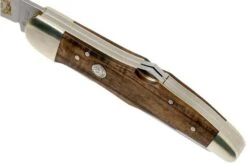 Böker Jagdmesser Duo Jäger Gold 114025 Hunting Knife With Leather Sheath -Victorinox Store BO114025 07 boker