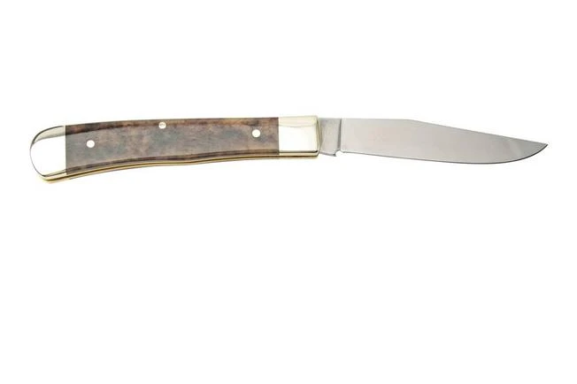 Böker Trapper Bone Buckskin 119949 Slipjoint Pocket Knife 2 Böker Trapper Bone Buckskin 119949 Slipjoint Pocket Knife - Image 2