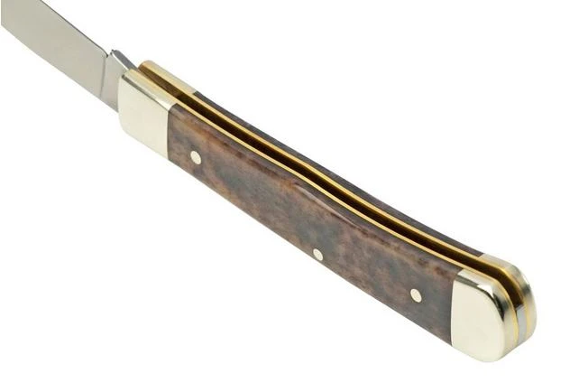 Böker Trapper Bone Buckskin 119949 Slipjoint Pocket Knife 4 Böker Trapper Bone Buckskin 119949 Slipjoint Pocket Knife - Image 4