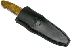 Böker Cub Curly Birch 127661 Fixed Knife, Lucas Burnley Design -Victorinox Store BO127661 06 boker