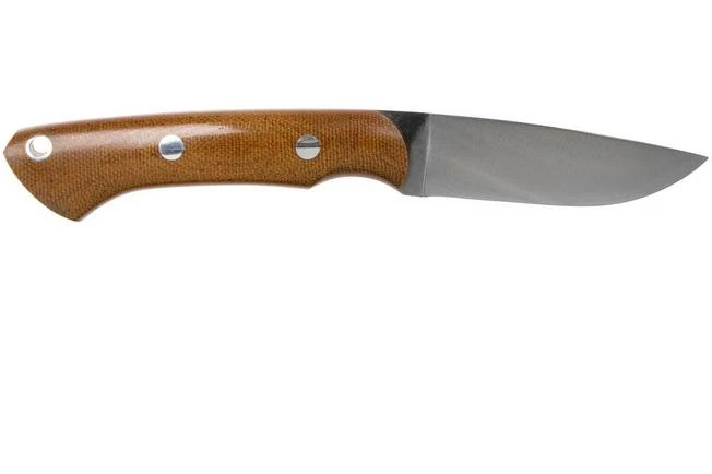Bark River Featherweight Fox River CPM 3V Natural Canvas, Red Liner Hunting Knife 2 Bark River Featherweight Fox River CPM 3V Natural Canvas, Red Liner Hunting Knife - Image 2