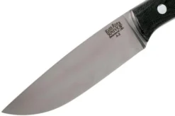 Bark River Fox River A2, Black Canvas Micarta Hunting Knife -Victorinox Store BRK01 113BRKC 03 bark river brk01 113brkc 03