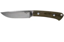 Bark River Highland Special A2, Green Canvas Micarta Outdoor Knife