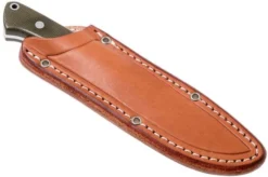 Bark River Highland Special A2, Green Canvas Micarta Outdoor Knife -Victorinox Store BRK01 131GNC 07 bark river