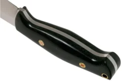 Bark River North Country EDC CPM 154, Black Canvas Micarta, Mosaic Pins Fixed Knife 10 Bark River North Country EDC CPM 154, Black Canvas Micarta, Mosaic Pins Fixed Knife -Victorinox Store BRK02 054BCMMP 04 bark river knives