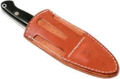 Bark River North Country EDC CPM 154, Black Canvas Micarta, Mosaic Pins -Victorinox Store BRK02 054BRKC MP 08 bark river brk02 054brkc mp 08