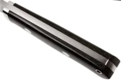 Bark River GamesKeeper A2, Black Green Linen Micarta, Brown Sheath -Victorinox Store BRK02 121BGL 05 bark river brk02 121bgl 05