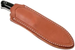 Bark River Guardless Drop Point Hunter CPM 154 Black Canvas Micarta Hunting Knife -Victorinox Store BRK02 142BKRC 07 bark river knives