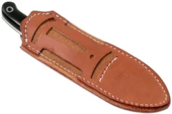 Bark River Guardless Drop Point Hunter CPM 154 Black Canvas Micarta Hunting Knife -Victorinox Store BRK02 142BKRC 08 bark river knives