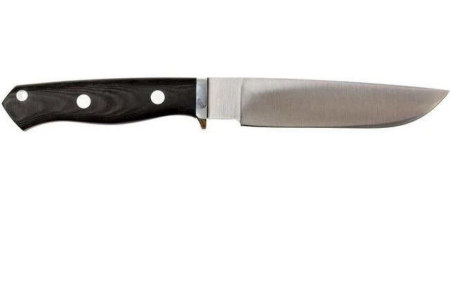 Bark River GamesKeeper II A2, Matte Black Linen Micarta 2 Bark River GamesKeeper II A2, Matte Black Linen Micarta - Image 2