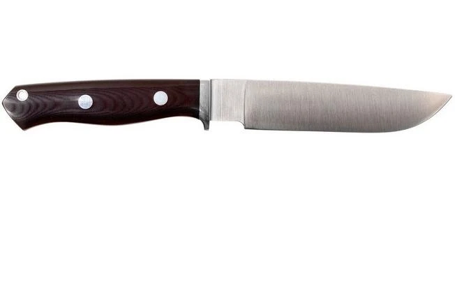 Bark River GamesKeeper II A2, Maroon Linen Micarta 2 Bark River GamesKeeper II A2, Maroon Linen Micarta - Image 2