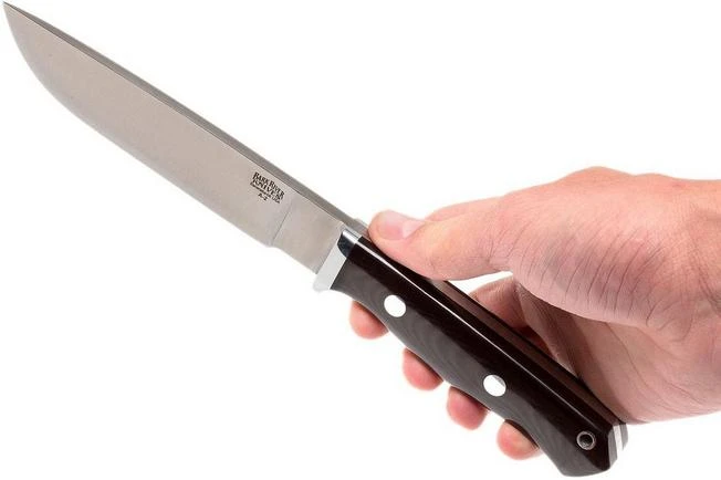 Bark River GamesKeeper II A2, Maroon Linen Micarta 6 Bark River GamesKeeper II A2, Maroon Linen Micarta - Image 6