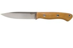 Bark River Aurora A2 Natural Canvas Micarta, Outdoor Knife