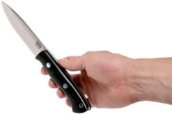 Bark River Aurora CPM Cru-Wear, Black Canvas Micarta, Bushraft Knife -Victorinox Store BRK06 163BRKC 06 bark river brk06 163brkc 06