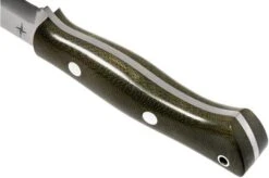Bark River Aurora Scandi Cru-Wear Green Canvas Micarta -Victorinox Store BRK06 164GNC 04 bark river knives