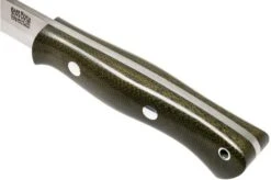 Bark River Aurora Scandi Cru-Wear Green Canvas Micarta -Victorinox Store BRK06 164GNC 05 bark river knives