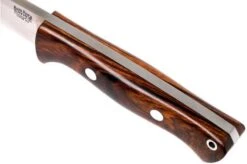 Bark River Bravo 1 CPM 3V Rampless, Desert Ironwood, Brown Sheath -Victorinox Store BRK07 121DIW RS 05 bark river bravo brk07 121diw rs 05