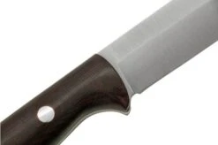 Bark River Bravo 1.2 LT CPM 3V Rampless, Burgundy Canvas Micarta Outdoor Knife -Victorinox Store BRK07 129BGCMR 05 barkriver