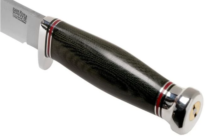 Bark River Special Hunting Knife CPM Cru-Wear, Black Canvas Micarta Hunting Knife 5 Bark River Special Hunting Knife CPM Cru-Wear, Black Canvas Micarta Hunting Knife - Image 5