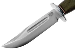 Bark River Boone II CPM 3V Green Canvas Micarta Outdoor Knife -Victorinox Store BRK08 222GCM 03 bark river knives