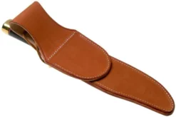 Bark River V-44 Bowie A2 Black Canvas Micarta, Brass Double Quillion, Bowie-knife -Victorinox Store BRK08 231BKC BDQ 07 bark river knives