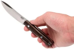 Bark River Mini Kalahari A2, Macassar Ebony, Brown Sheath -Victorinox Store BRK12 012MAK 06 bark river brk12 012mak 06