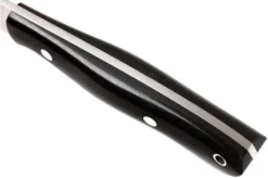 Bark River Sahara Hunter A2, Black Linen Micarta, Brown Sheath -Victorinox Store BRK12 115BRKL 05 bark river brk12 115brkl 05