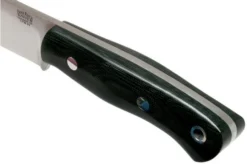 Bark River Kalahari Camp Knife 2 CPM 3V Black Canvas Micarta Outdoor Knife -Victorinox Store BRK12 223BCM 05 bark river knives