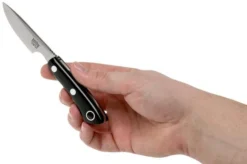 Bark River Rascal II CPM 154 Black Canvas Micarta Hunting Knife -Victorinox Store BRK14 152BKRC 05 bark river knives