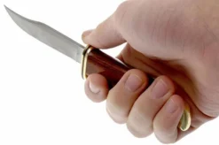 Buck 102 Woodsman 0102BRS-B Fixed, Cocobolo -Victorinox Store BUCK0102BRS B 05 buck 102 woodsman buck0102brs b 05