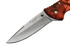 Buck Bantam BHW, Mossy Oak, Blaze Orange Camo 0286CMS9 Pocket Knife -Victorinox Store BUCK0286CMS9 03 buck