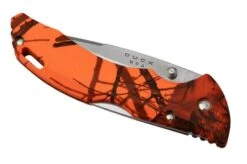 Buck Bantam BHW, Mossy Oak, Blaze Orange Camo 0286CMS9 Pocket Knife -Victorinox Store BUCK0286CMS9 06 buck
