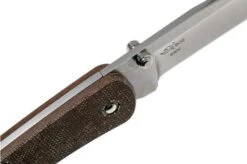 Buck 110 Slim Knife Pro Brown Micarta 0110BRS4 Pocket Knife -Victorinox Store BUCK110BRS4 06 buck