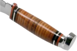 Case Gut Hook, Leather Hunter, 00517, 375-4G SS Hunting Knife -Victorinox Store CE00517 04 case