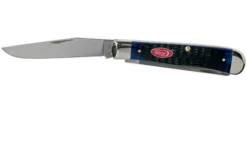 Case Trapper Navy Blue Bone, Rogers Jig, 07051, 6254 SS Pocket Knife -Victorinox Store CE07051 03 case