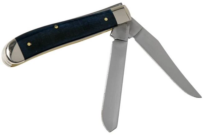 Case Mini Trapper Mediterranean Blue Smooth Bone, 11192, 6207 SS Pocket Knife 2 Case Mini Trapper Mediterranean Blue Smooth Bone, 11192, 6207 SS Pocket Knife - Image 2