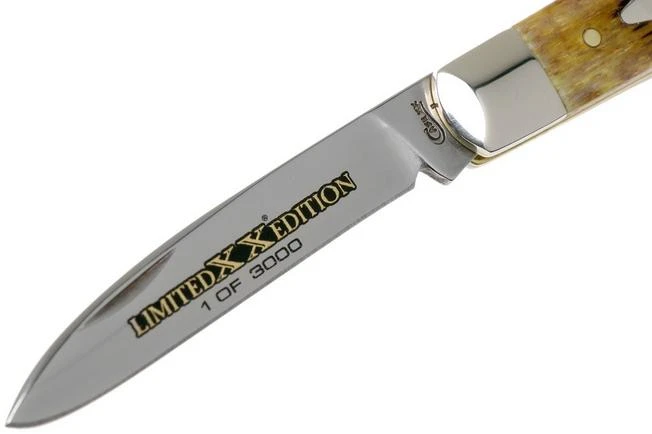 Case Tear Drop Bose Limited XX Edition Honeycomb Bone Russell Jigged, 11978, TB61028 SS Pocket Knife 3 Case Tear Drop Bose Limited XX Edition Honeycomb Bone Russell Jigged, 11978, TB61028 SS Pocket Knife - Image 3